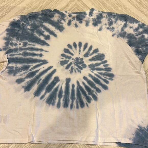 Sub_Urban Riot Women’s Blue & White Tie Dye T-Shirt - Picture 5 of 5